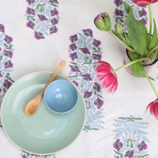 Tafellaken Nightingale lavendel XL - Tablecover 160 x 340 cm image 0