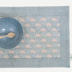 Placemat | Set of 2 | Dusty Rose Blue