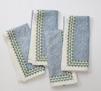 4 servetten chi chi blue 