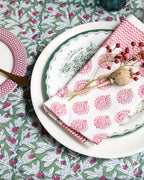 Tafellaken & servetten | Kerstset | Wakame green