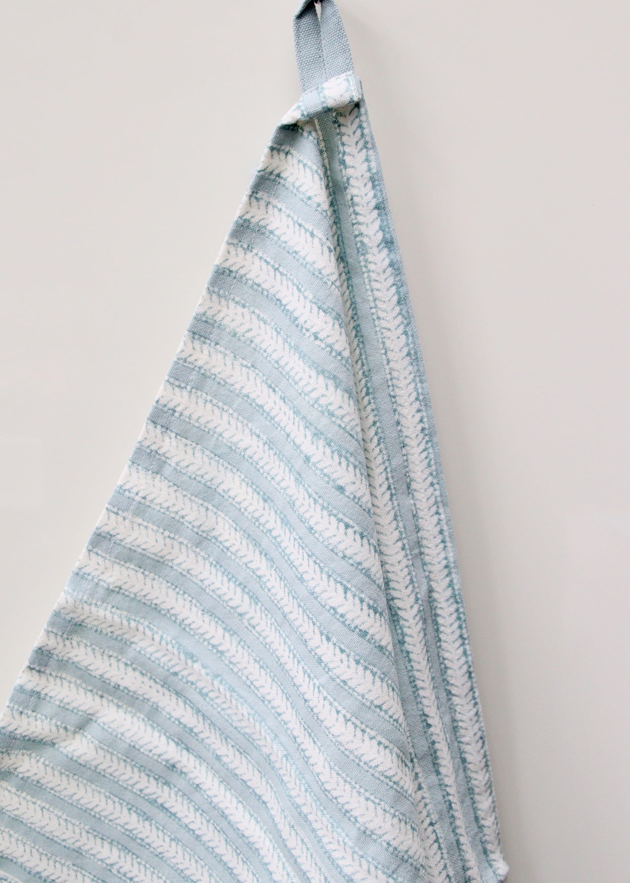 Theedoek | Funkystripes Light Blue