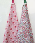 Theedoek | Set van 2 |  Stars & Wildflower Pink