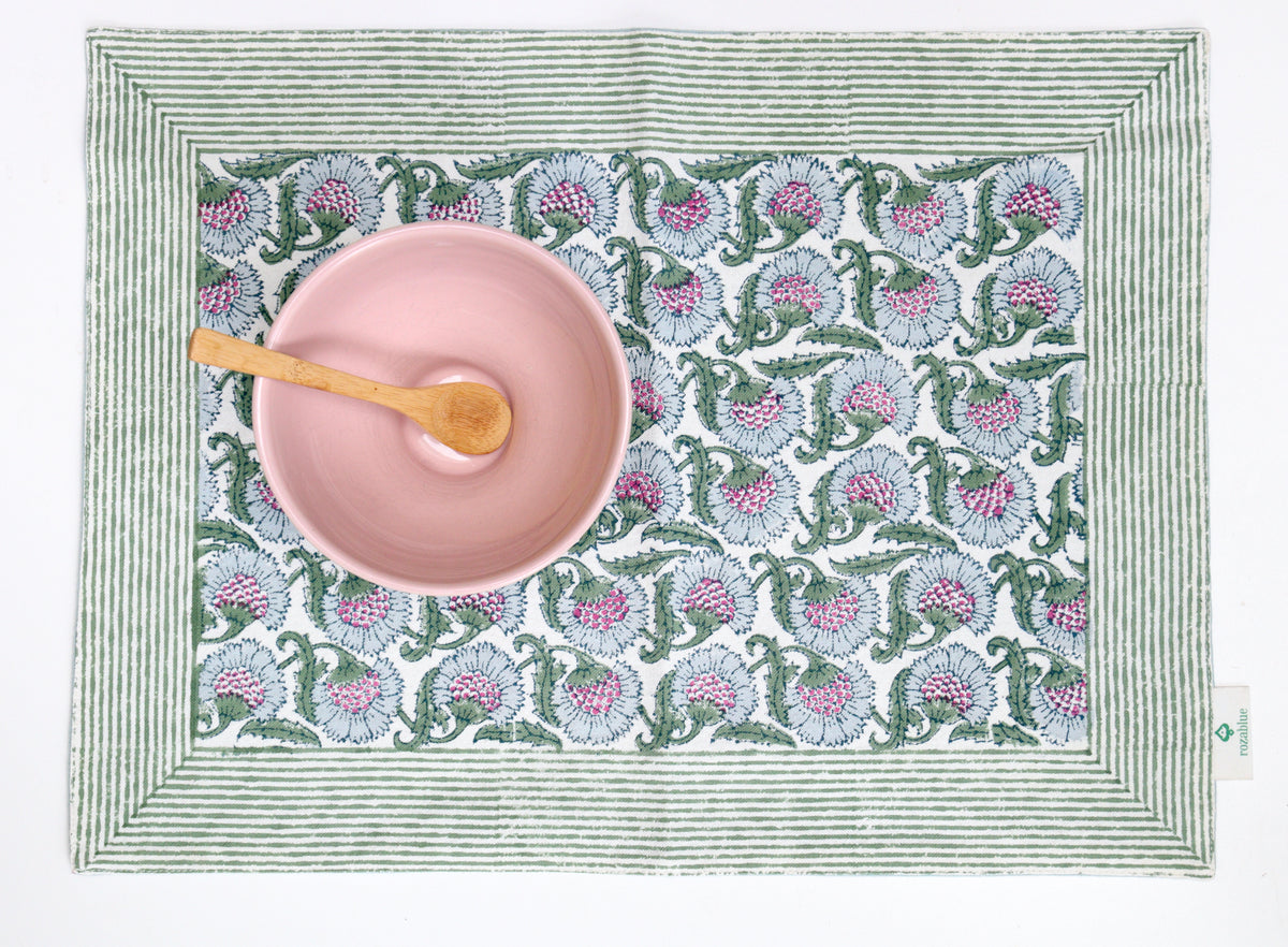 Placemat | Set van 2 | Thistle Blue