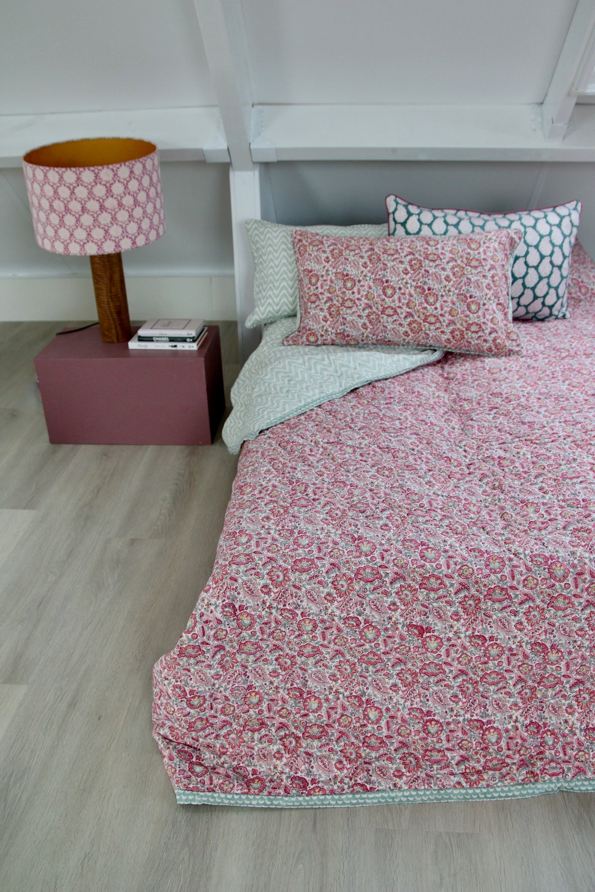 Bedsprei | Wildflower roza