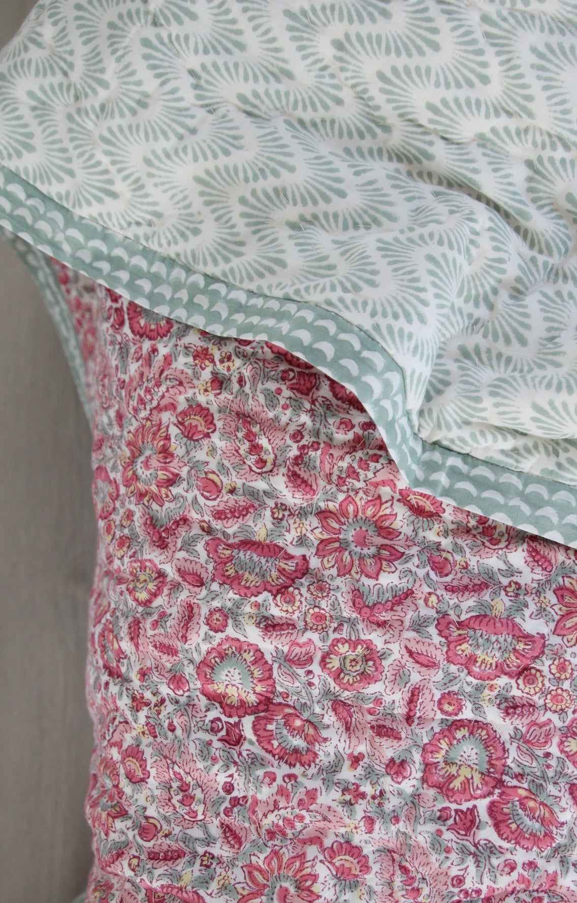 Bedsprei | Wildflower roza
