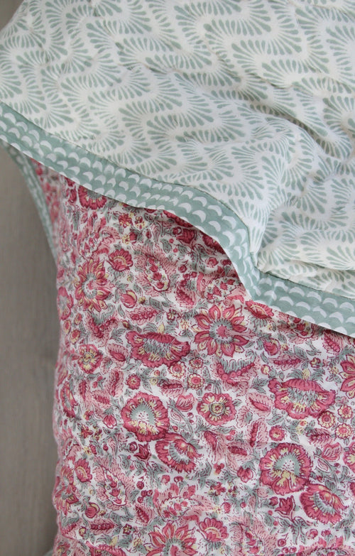 Bedsprei | Wildflower roza