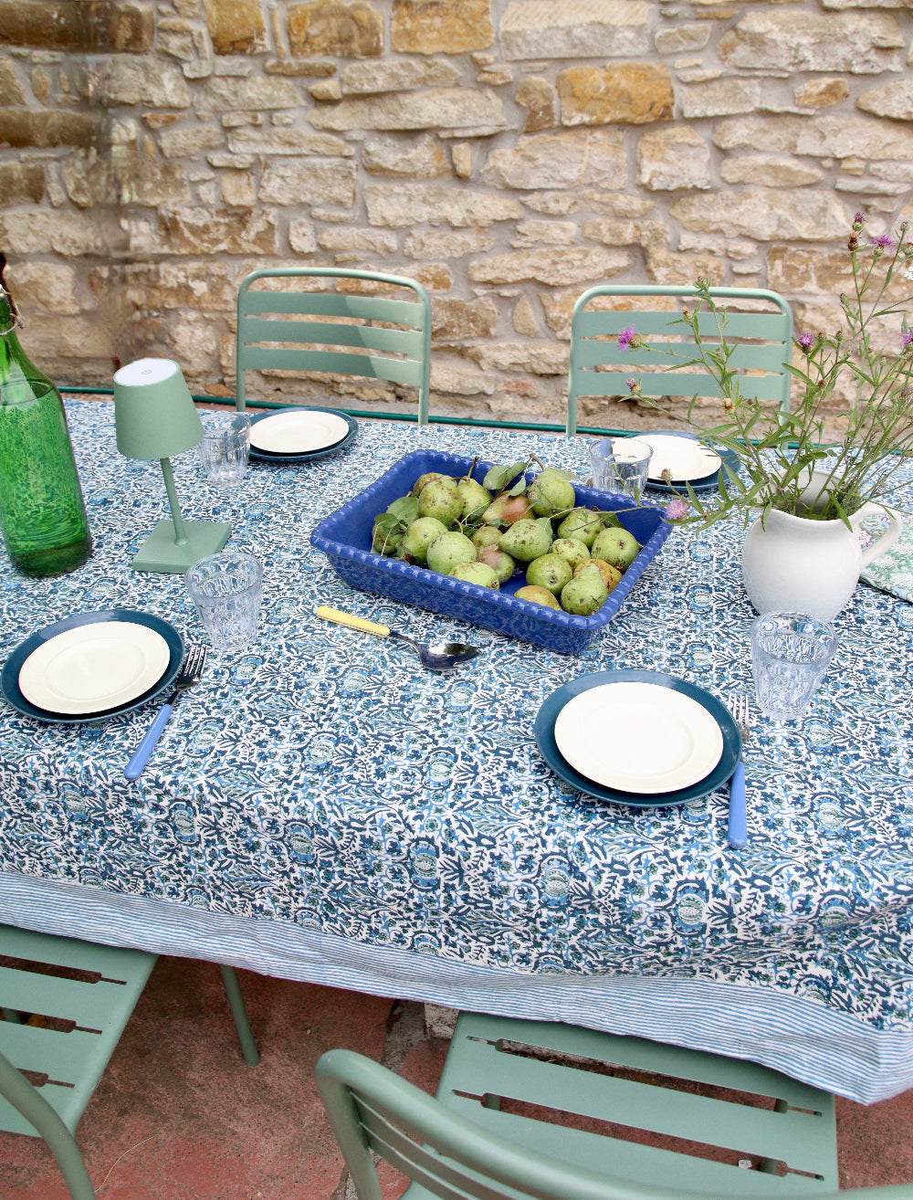 Tafellaken | Fique Blue