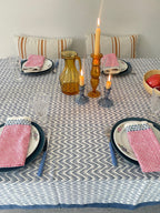 Tafellaken | Waves Blue