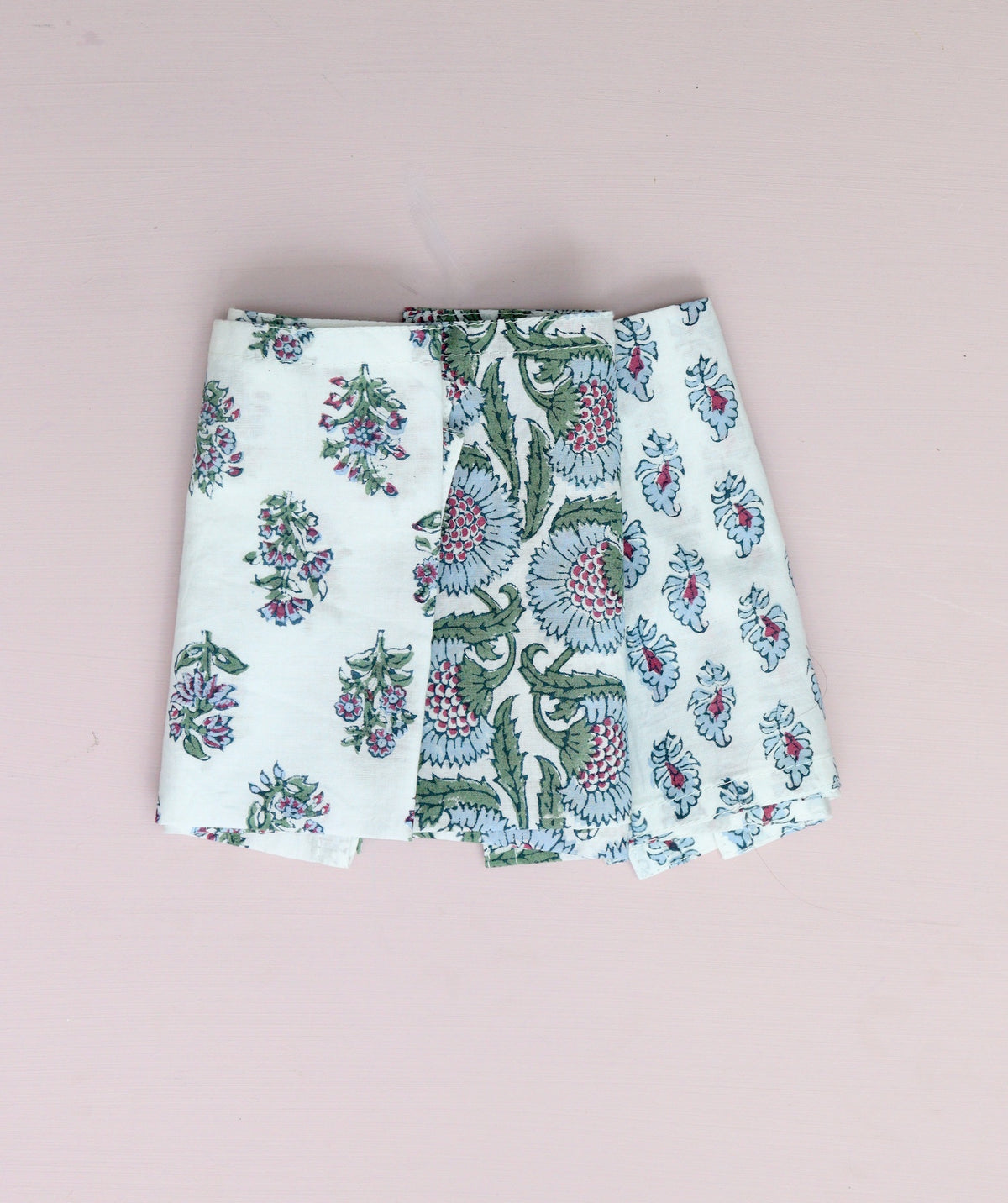 Zakdoekjes | Set van 3 |  Thistle Blue