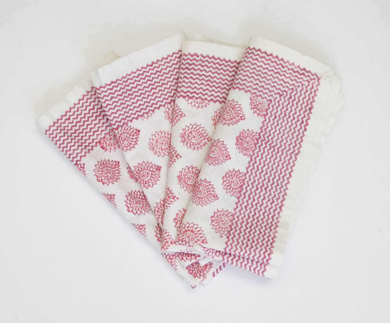 Napkins | Set of 4 | Little Lotus Pink