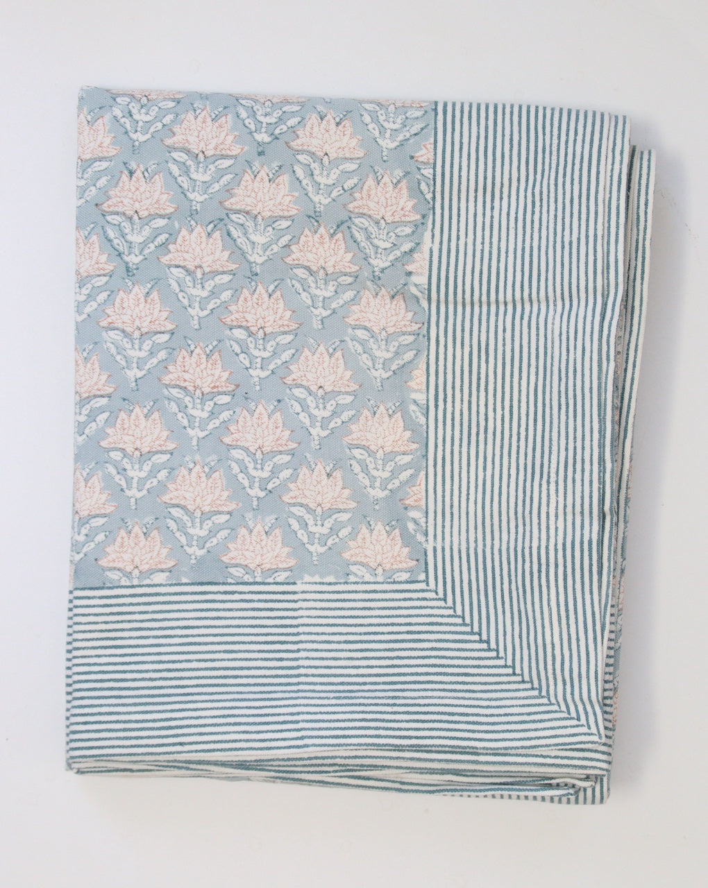 Tablecloth | Dusty Rose Light Blue