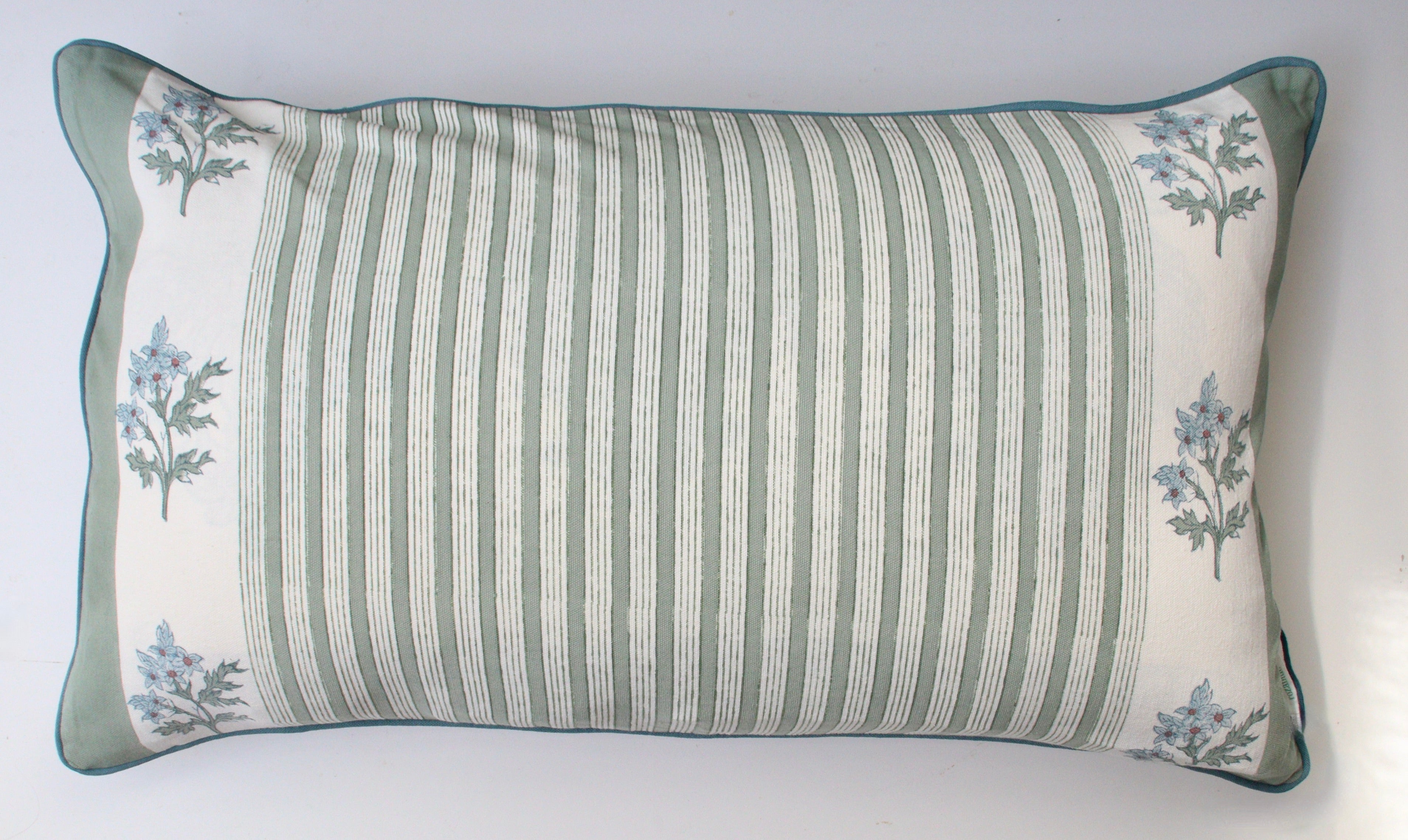Cushion | Edelweiss Stripe Green