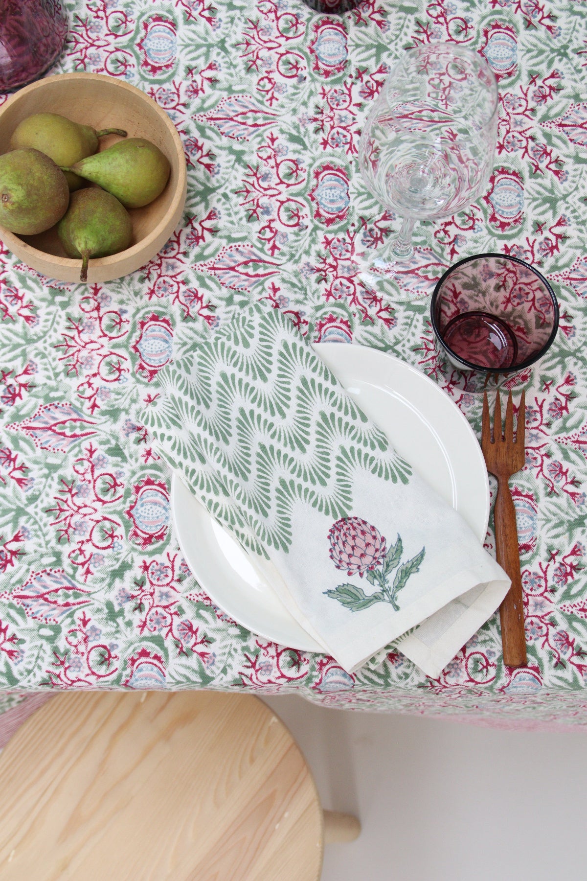 Napkins | Set of 4 | Nightingale Carmine