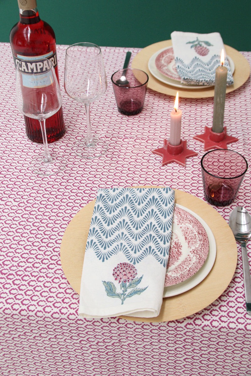 Napkins | Set of 4 | Nightingale Carmine
