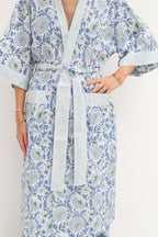 Dressing gown | Sunny Day Blue