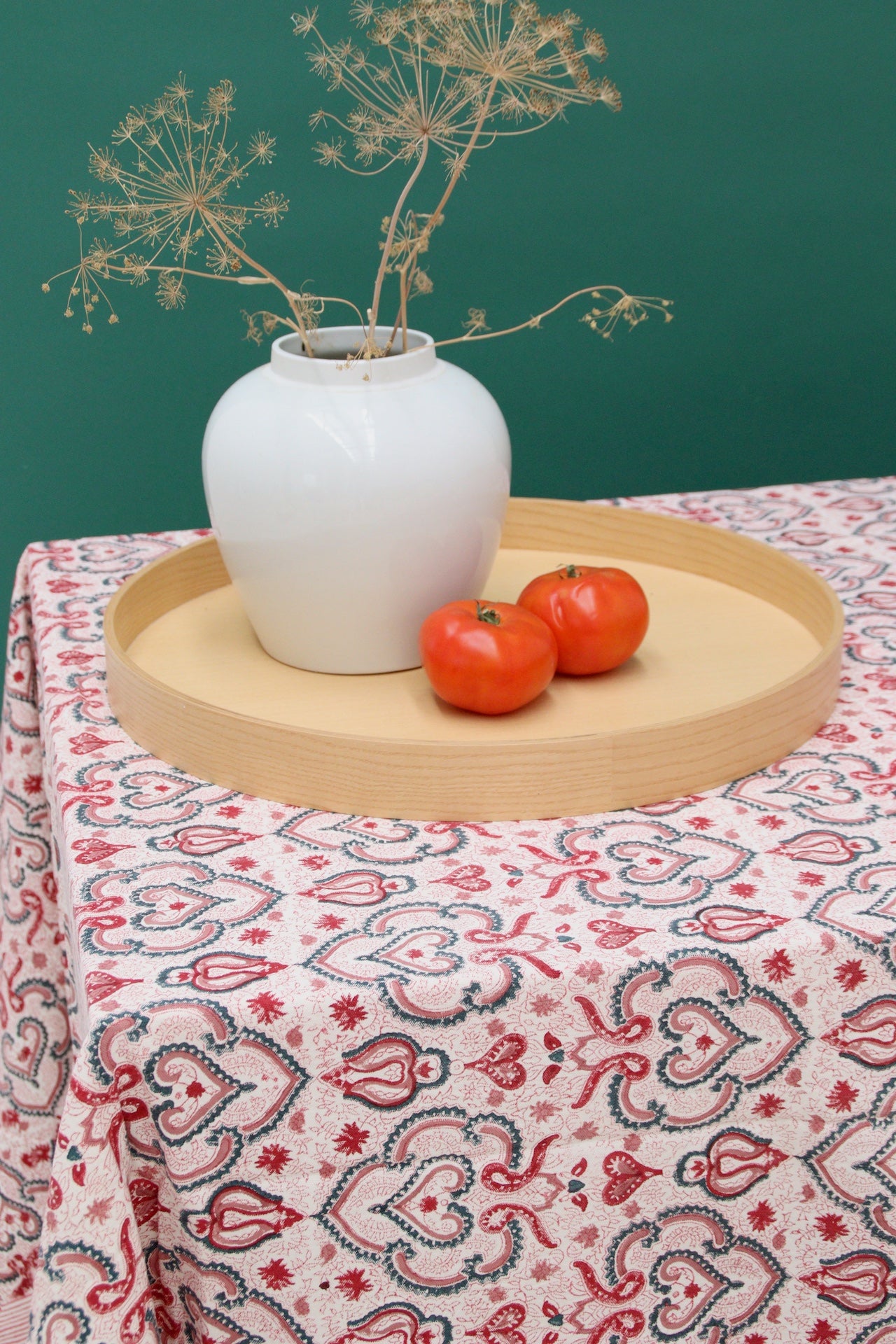 Gedekte tafel Marigold roza 