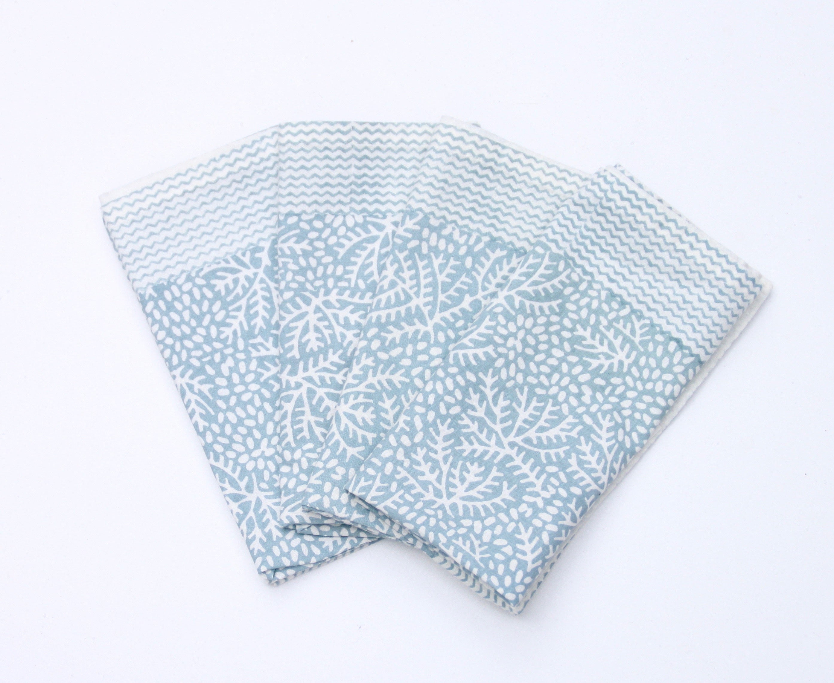 Napkins | Set of 4 | Floral Mineral