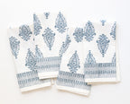 Pondicherry blue set of 4