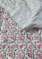 Sunny day roza bedsprei 