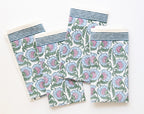 Thistle blue set of 4