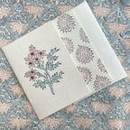 6 Handbedrukte Wenskaarten & Enveloppen - Breezy cards image 0