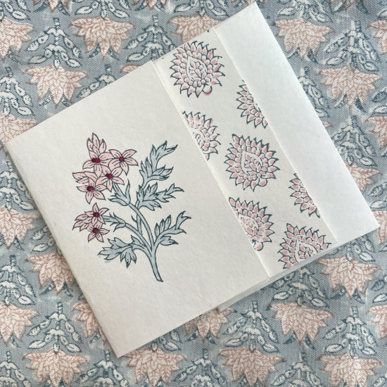6 Handbedrukte Wenskaarten & Enveloppen - Breezy cards image 0