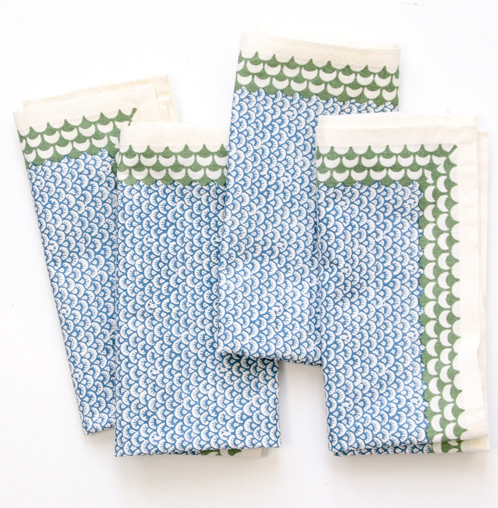 chi chi blue napkins 