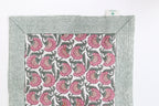 detail placemat thistle carmine 