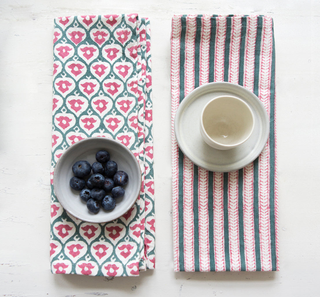 Theedoek - Kitchen towel Bells strawberry image 1