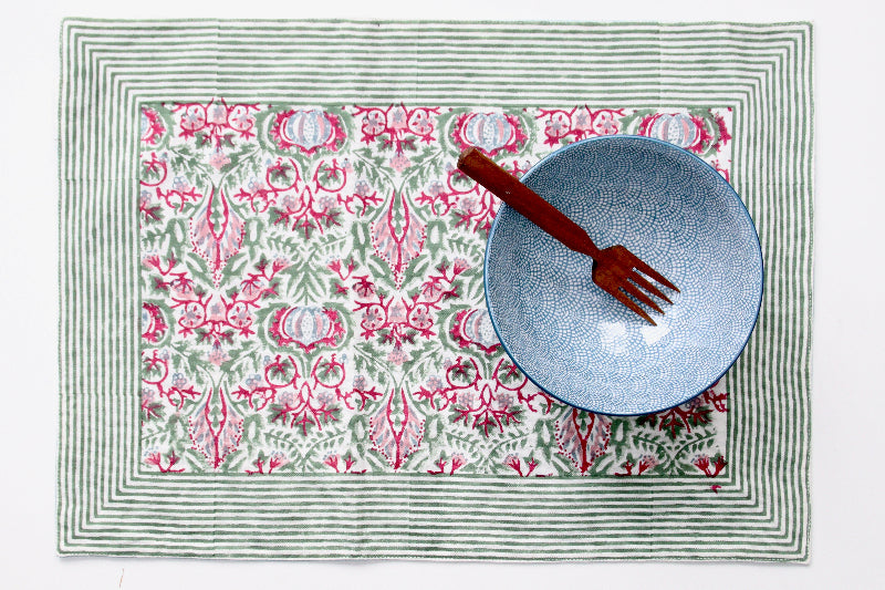 Placemat | Set of 2 | Fique Carmine