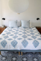 Bedspread | Hindi Blue