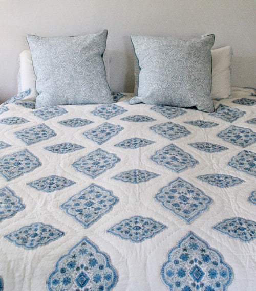 Bedsprei | Hindi Blue