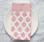 Napkins | Set of 4 | Little Lotus Pink