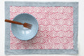 Placemat | Set of 2 | Seashell Carmine